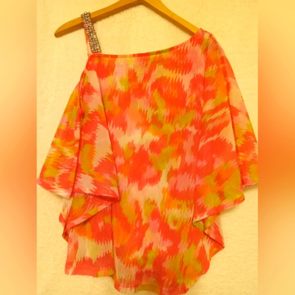 Later ladies polyester blouse size medium